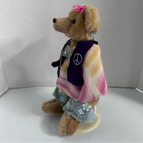 Vintage 1999 Brass Button Bears 12" Ivy 1960’s  20th Century Collectibles - Picture 5 of 10